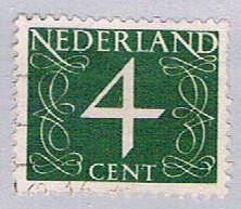 Netherlands Numeral 4 (NP35R607)