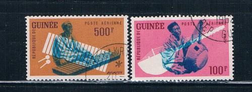 Guinea C19;C21 Used Air Mail CV 4.00 (G0025)