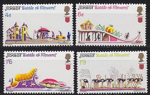 ENGLAND GREAT BRITAIN [Jersey] MiNr 0090-93 ( **/mnh )