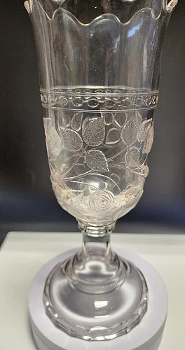 Indiana Glass upright Spooner / celery EPGA