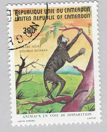 Cameroun 718 Black Colo?us Monkey Used (BP94322)