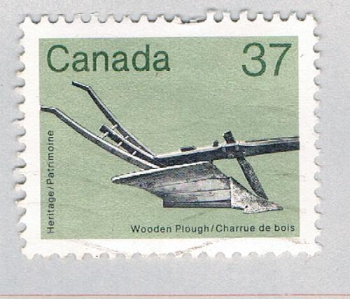 Canada Plow green 37c (AP127803)