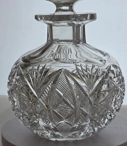 ABP cut Glass perfume bottle bob29
