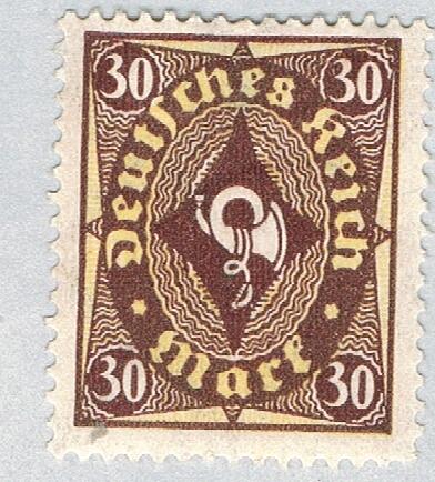 Germany 183 Unused Post Horn 2 1921 (G0644)+