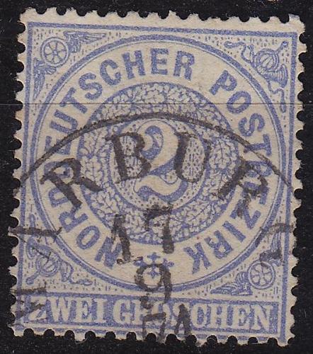 GERMANY Norddeutsch [1869] MiNr 0017 ( O/used ) [05]
