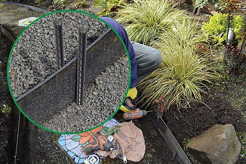 VVOKGO RebarStakes 16 Inches Rebar Stakes 24pcs Ground Anchors Steel Plant Su...