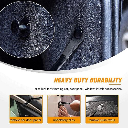GOOACC 3 Pcs Clip Pliers Set & Fastener Remover - Auto Upholstery Combo Repai...