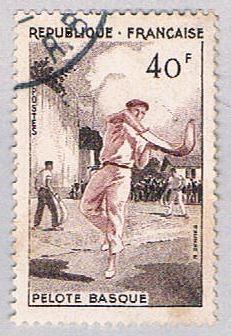 France 803 Used Jai alai 1956 (BP55203)