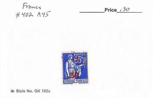 France 402 Used 1940 (SC0_165)