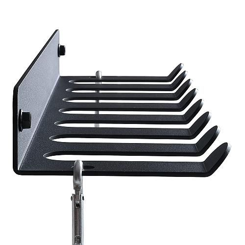 Gym Storage Rack Resistance Band Rack Wall Mount Barbell Rack Heavy Duty Home...