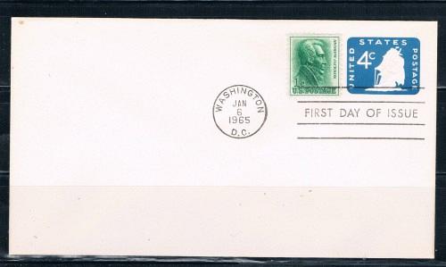 US U549 1965 Unaddressed FDI 4 Cent Old Ironsides (ML0317)
