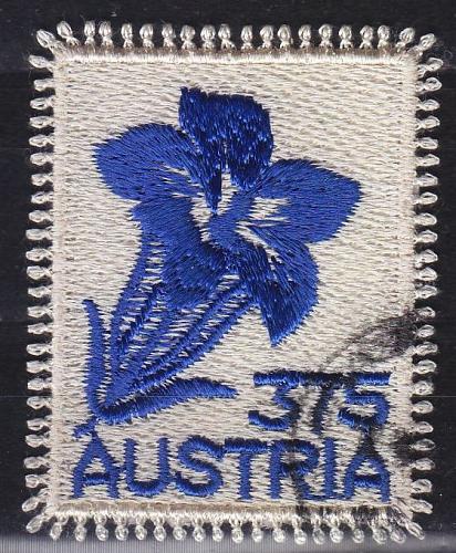 &Ouml;STERREICH AUSTRIA [2008] MiNr 2773 ( O/used ) [02] Blumen Stickerei