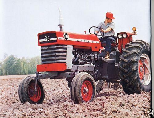 MASSEY FERGUSON 180 MF180 OPERATIONS MANUAL for Tractor Maintenance & Service