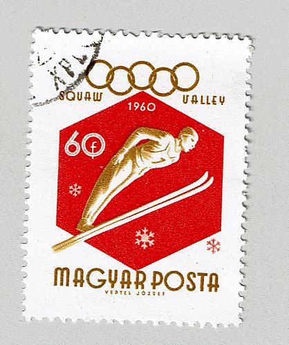 Hungary Used Skier Red 60 (BP88014)