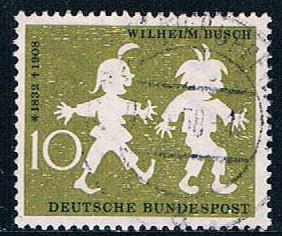Germany 782 Used Max and Moritz 1958 (GI0669P197)+