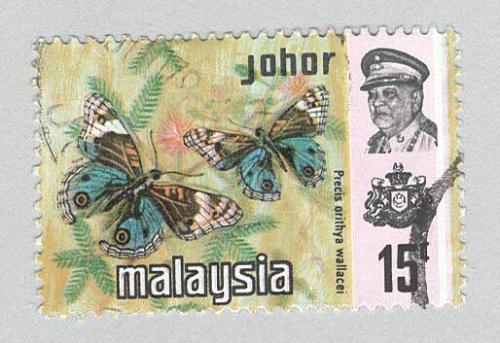 Malaysia Johor 181 Butterfly Used 1 (BP96524)
