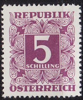 &Ouml;STERREICH AUSTRIA [Porto] MiNr 0258 xa o ( */mh )