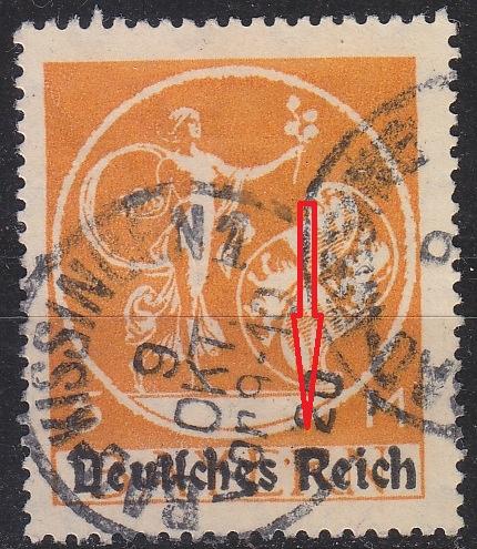 GERMANY REICH [1920] MiNr 0136 II ( O/used ) [01]
