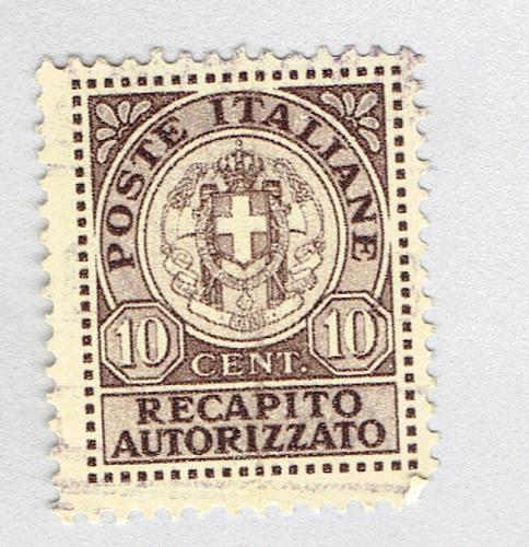 Italy EY2 Coat of Arms 1930 Used (BP92024)