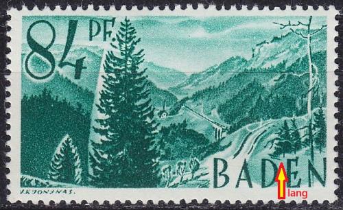 GERMANY Alliiert Franz. Zone [Baden] MiNr 0012 yv II ( **/mnh )