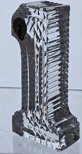 Signed Waterford crystal ashtray # 1