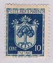 San Marino 242 MLH Coat of arms 1945 (BP30834)