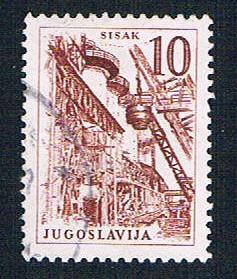 Yugoslavia 631 Used Steel Works (BP1579)