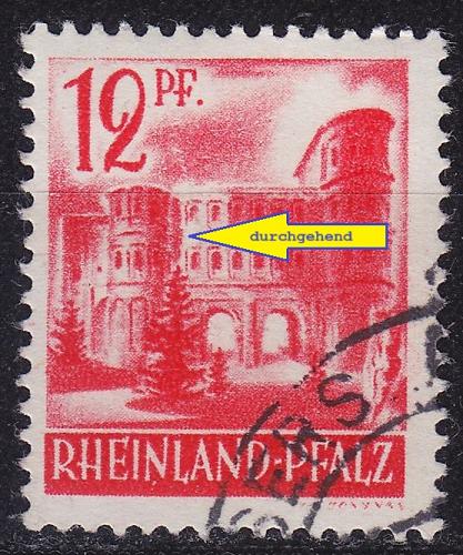 GERMANY Alliiert Franz. Zone [RheinlPfalz] MiNr 0020 y I ( O/used )