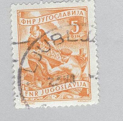 Yugoslavia 380 Fishing Used (BP95125)