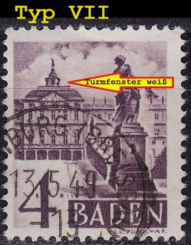 GERMANY Alliiert Franz. Zone [Baden] MiNr 0029 ya VII ( O/used )