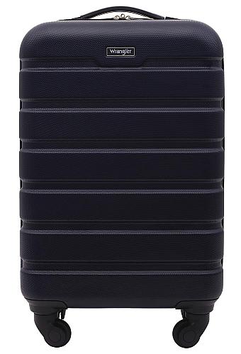 Wrangler Hardside Spinner Carry-On Luggage Dark Navy 22-Inch
