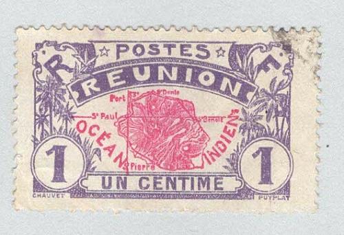 Reunion 93 View of St Pierre Used 1 (BP95923)