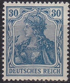 GERMANY REICH [1920] MiNr 0144 II ( **/mnh )