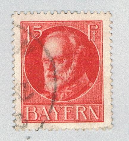 Bavaria 100 Used King Ludwig III 1 1914 CV 1.00 (BP87133)