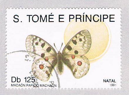 Saint Thomas and Prince Is 1037 Used Butterfly CV 1.75 (BP1919)