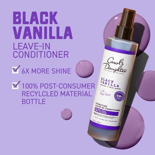Carol's Daughter Black Vanilla Leave In Conditioner for Curly Wavy or Natural...