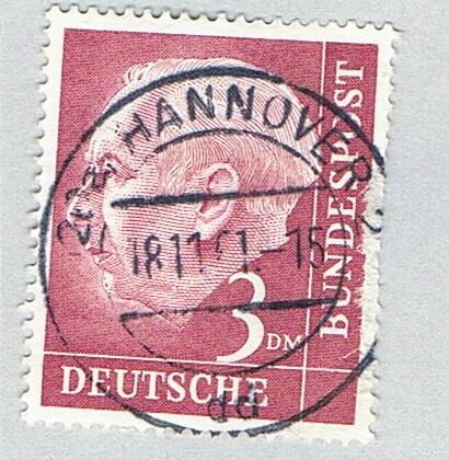 Germany 9N212 Used Theodor Heuss 1954 (BP82722)