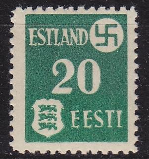 ESTLAND ESTONIA [Besetzung] MiNr 0002 y ( **/mnh )