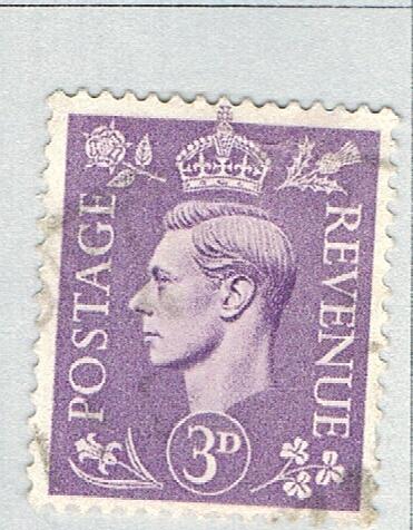 Great Britain King George VI violet 3d (AP136742)