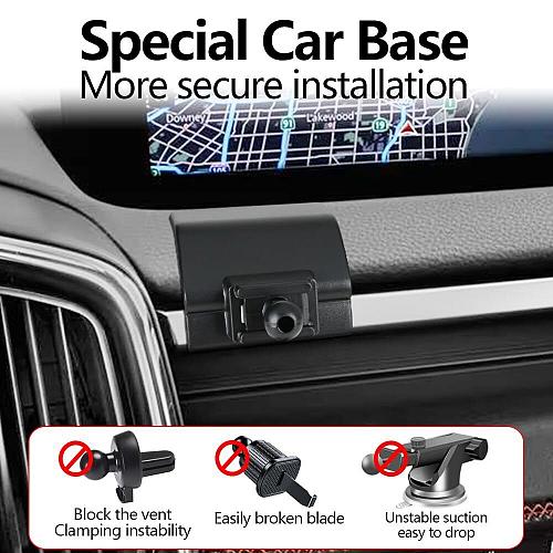 LUNQIN Car Phone Holder Mount for Mazda CX-50 CX50 2023 2024 2025 Auto Access...