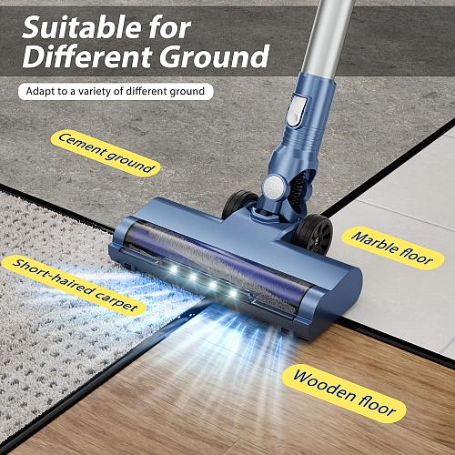 Prettycare Cordless Stick Vacuum Cleaner Lightweight Upright for Carpet Hard ...
