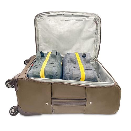 Biaggi Ultimate Compression ZipCube Set of 2 - Expandable Travel Organizer Ba...
