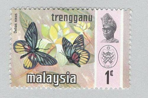 Malaysia Trengganu 96 Butterflies MNH 1 (BP97225)