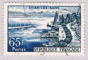 France 856 Used Evian-Baines 1957 (BP43506)