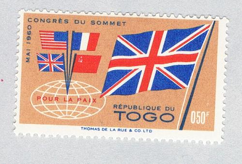 Togo 382 MLH British Flag 1960 (BP67720)