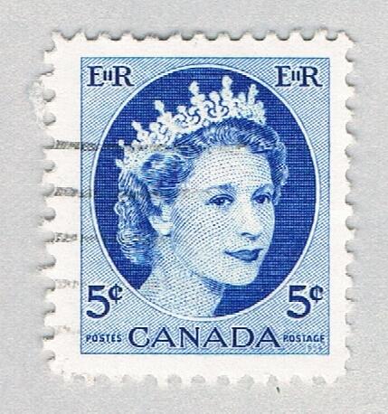 Canada QEII blue 5c (AP125336)