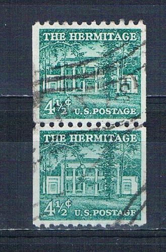 US 1058 Used pair The Hermitage 1954 CV 2.00 (HV0025)