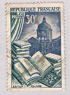 France 712 Used Book Manufacture 3 1954 (BP43701)