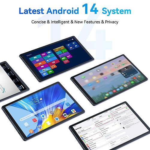 Android 14 Tablet Octa-Core 10 inch Tablet 104+6RAM+128GB ROM Expand to 1TB A...