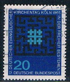Germany 931 Used Synod emblem (GI0538P138)+